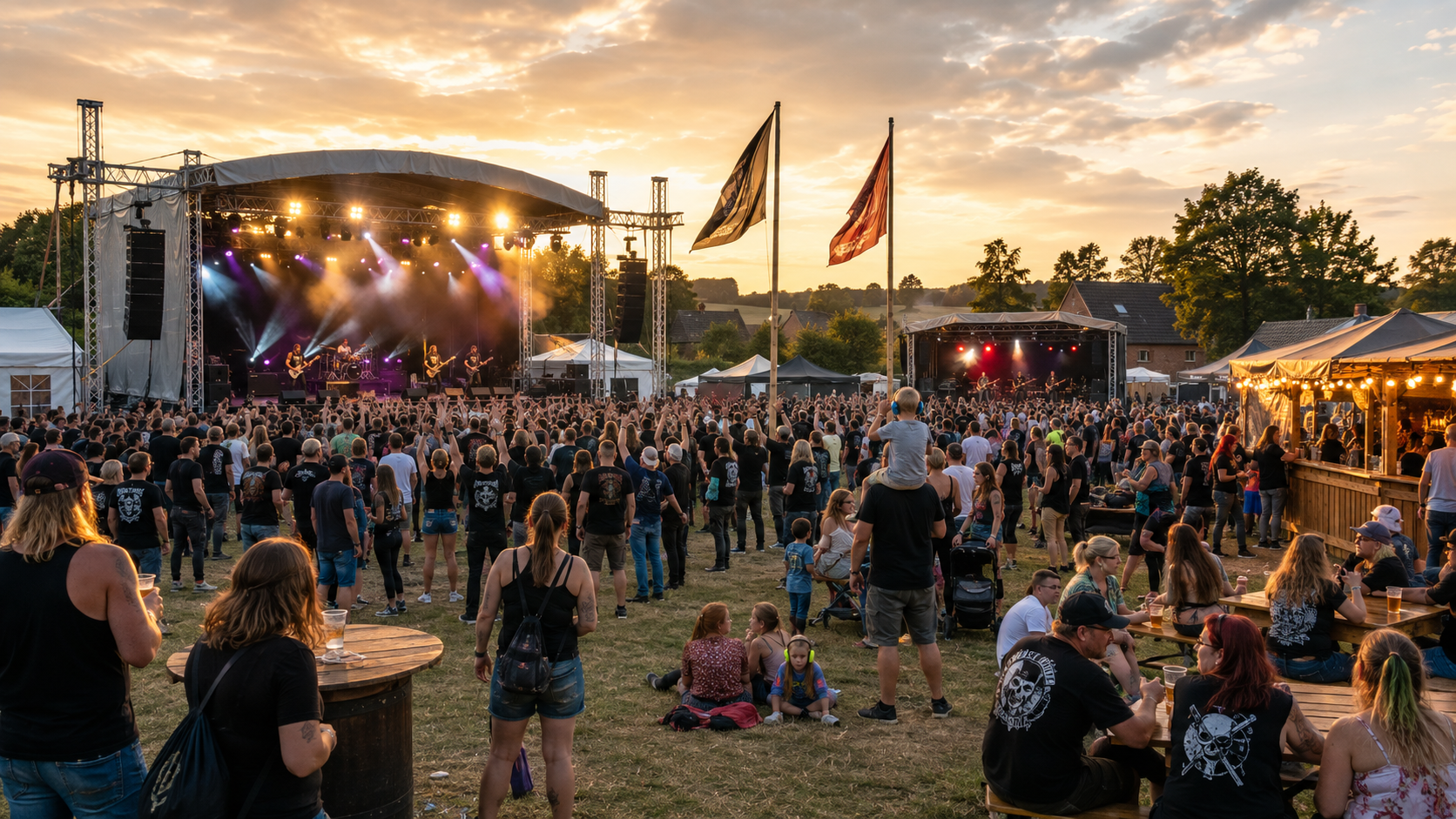Berge rockt 2026: 13 Bands, zwei Bühnen und Musik für den guten Zweck