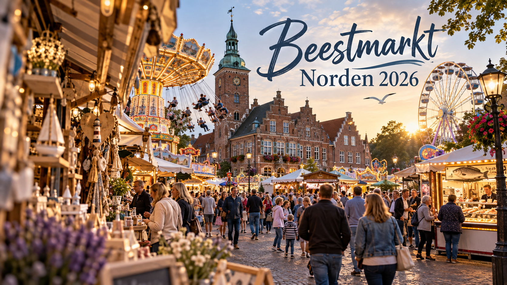 Beestmarkt Norden 2026: Jahrmarkt, Handwerk und Küstenstadt-Flair