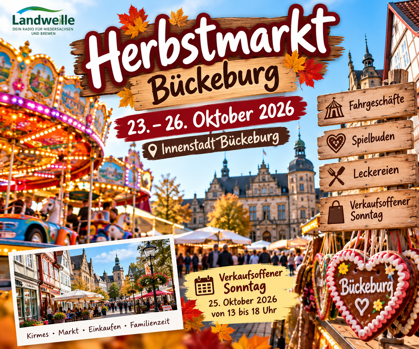Herbstmarkt Bückeburg 2026