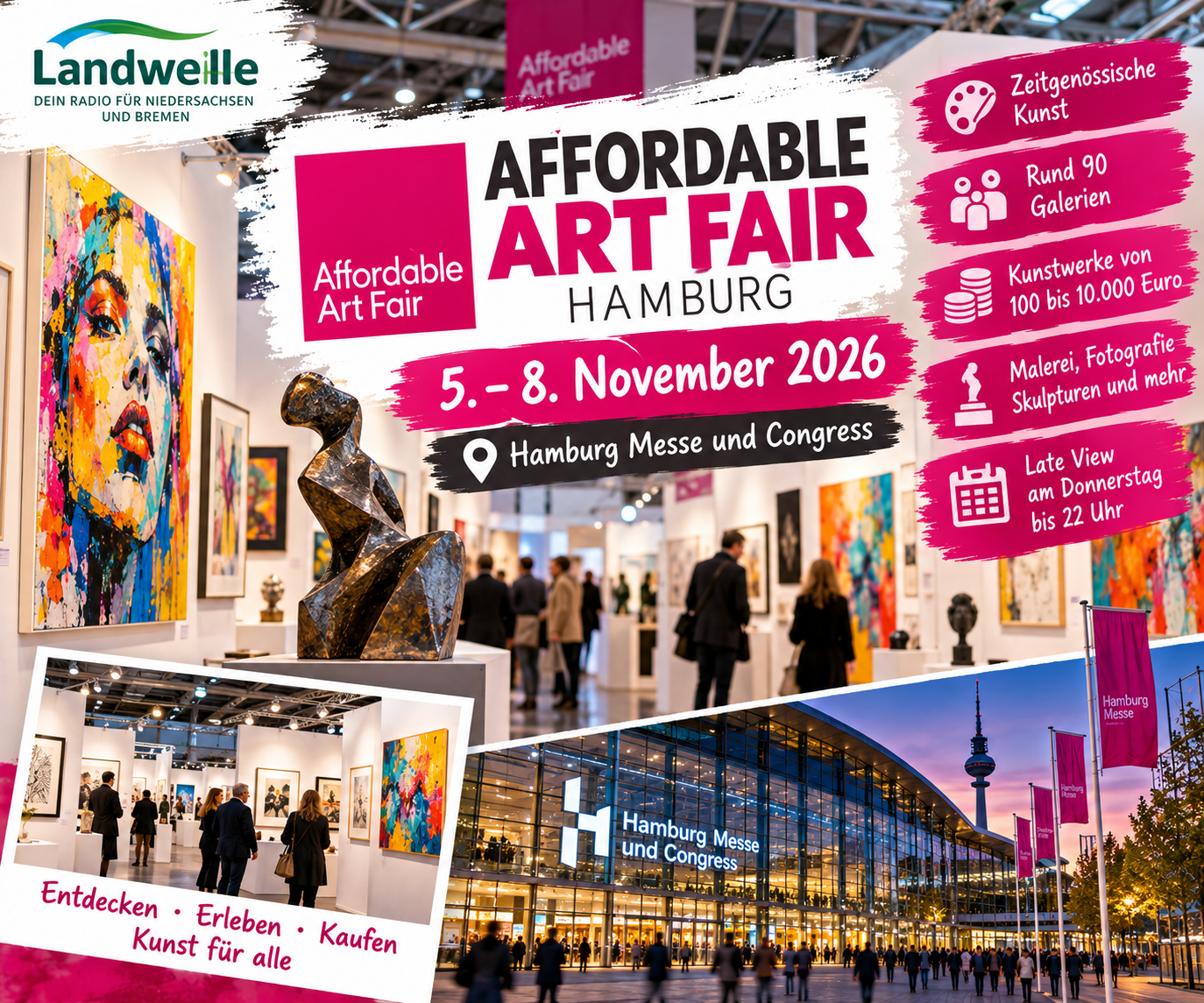 Affordable Art Fair Hamburg 2026