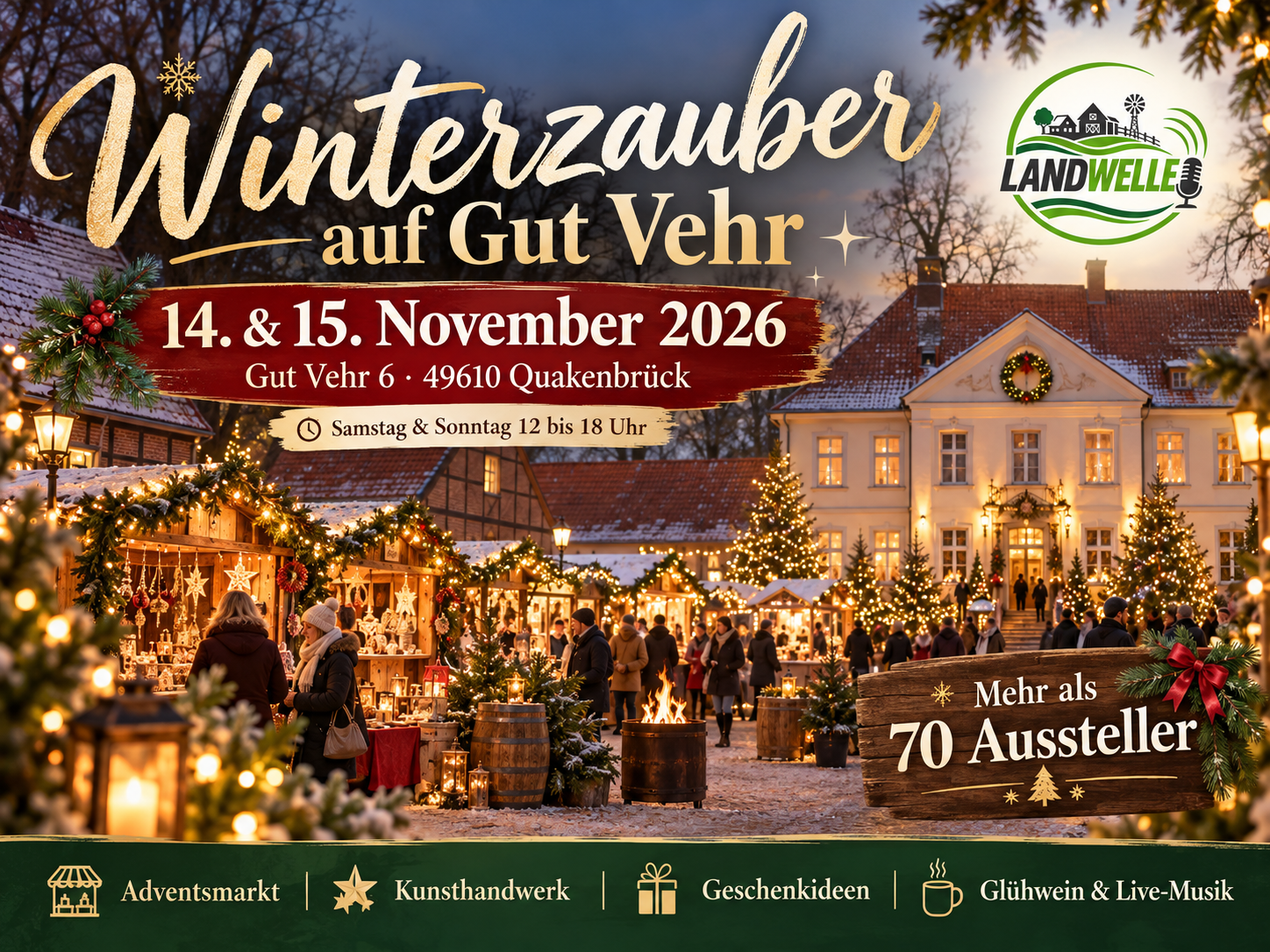 Winterzauber auf Gut Vehr 2026