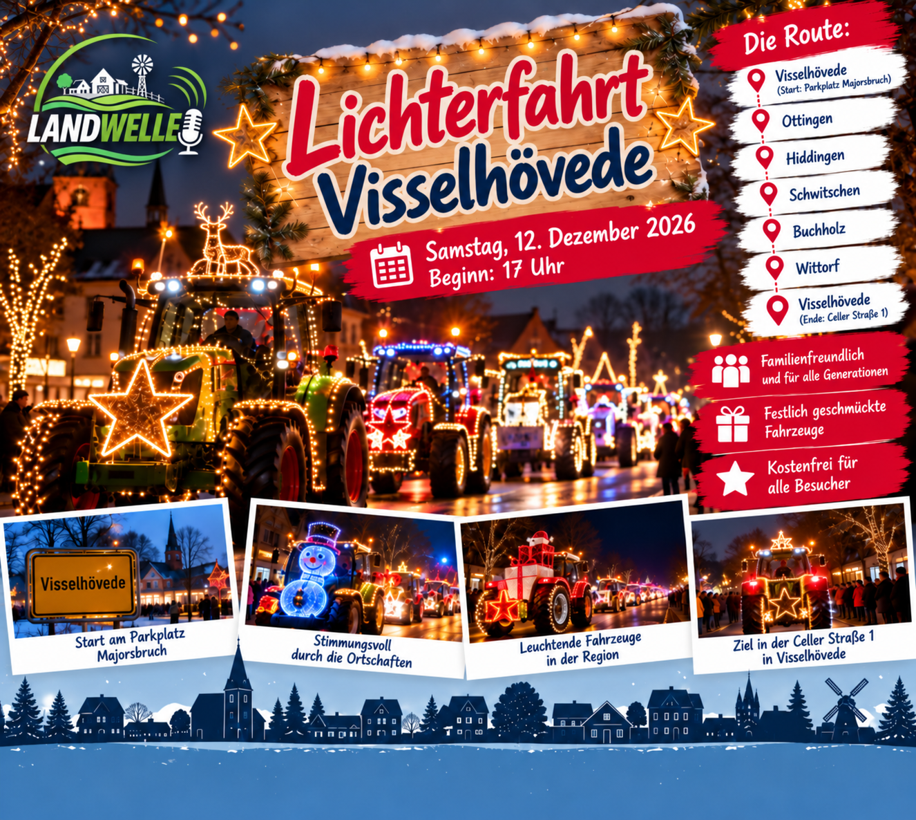 Lichterfahrt Visselhövede 2026